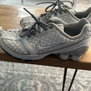 Nike Women's White Woven Sneakers